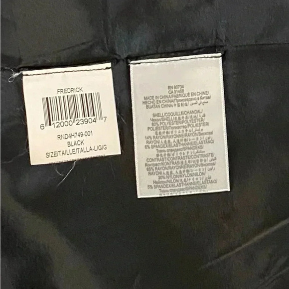 BCBG MAXAZRIA | Frederick Relaxed Open Front Angled Black Blazer Size L - Picture 10 of 10